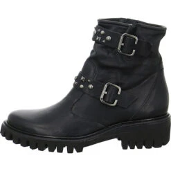 Paul Green Biker Boots - Schwarz