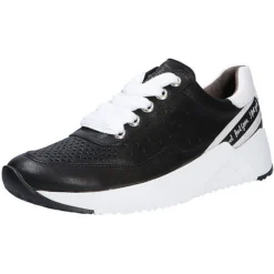 Paul Green Sportiver Schnürschuh/Sneaker Sneakers Low - Schwarz