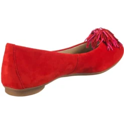 Paul Green Klassische Ballerinas - Rot -Paul Green 10629250 05