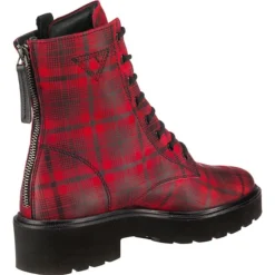 Paul Green Schnürstiefeletten - Schwarz/rot 4 Paul Green Schnürstiefeletten - Schwarz/rot -Paul Green 11430815 05