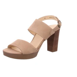 Paul Green Plateau-Sandalette Klassische Sandaletten - Hellbraun