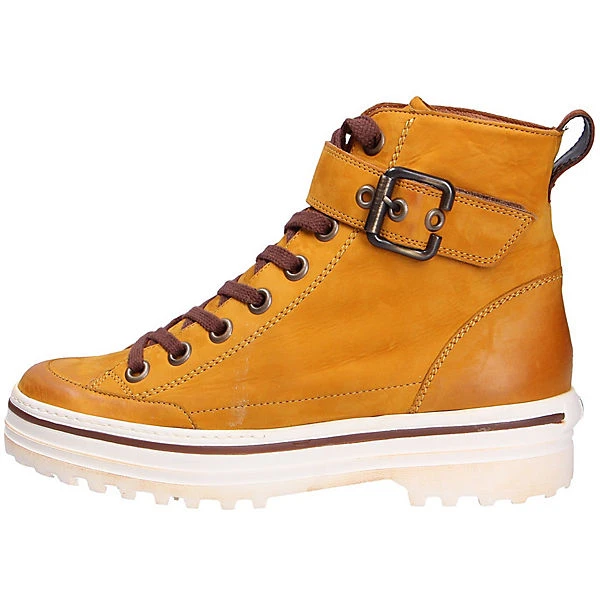 Paul Green Damen Sportiver Schnürschuh/Sneaker Sneakers Low - gelb Paul Green Damen Sportiver Schnürschuh/Sneaker Sneakers Low - Gelb -Paul Green 12266095 02