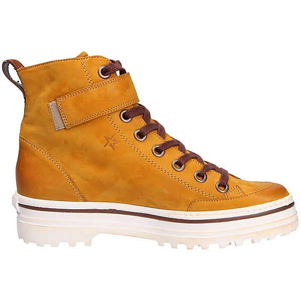 Paul Green Damen Sportiver Schnürschuh/Sneaker Sneakers Low - gelb Paul Green Damen Sportiver Schnürschuh/Sneaker Sneakers Low - Gelb -Paul Green 12266095 05