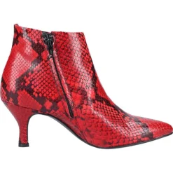 Paul Green Stiefelette Klassische Stiefeletten - Schwarz/rot 3 Paul Green Stiefelette Klassische Stiefeletten - Schwarz/rot -Paul Green 12792199 04