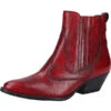 Paul Green Stiefelette Biker Boots - Rot