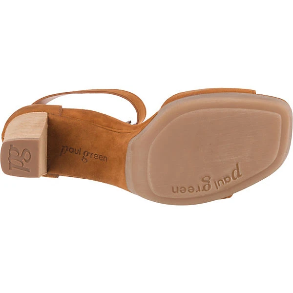 Riemchensandaletten - cognac Paul Green Riemchensandaletten - Cognac -Paul Green 13234926 07