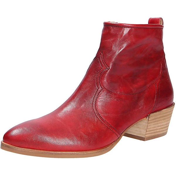 Paul Green Damen Modische Stiefelette Klassische Stiefeletten - rot Paul Green Damen Modische Stiefelette Klassische Stiefeletten - Rot -Paul Green 13759692 01