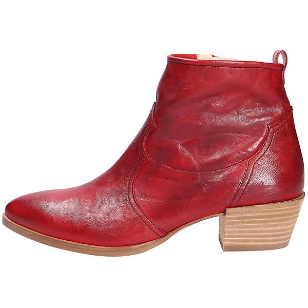Paul Green Damen Modische Stiefelette Klassische Stiefeletten - rot Paul Green Damen Modische Stiefelette Klassische Stiefeletten - Rot -Paul Green 13759692 02