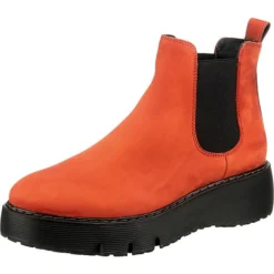 Paul Green Chelsea Boots - Rot/braun