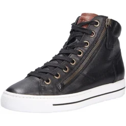 Paul Green Damen Sportiver Schnürschuh/Sneaker Sneakers Low - Schwarz