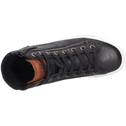 Paul Green Damen Sportiver Schnürschuh/Sneaker Sneakers Low - Schwarz -Paul Green 15949982 08