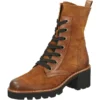 Paul Green Stiefelette Schnürstiefeletten - Cognac