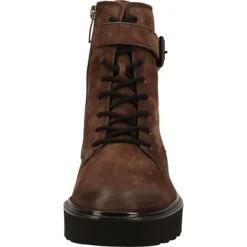 Paul Green Stiefelette Schnürstiefeletten - Dunkelbraun 2 Paul Green Stiefelette Schnürstiefeletten - Dunkelbraun -Paul Green 16221174 03