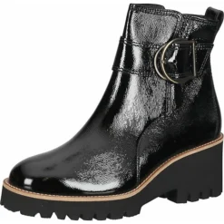Paul Green Damen Fashion Stiefelette Klassische Stiefeletten - Schwarz