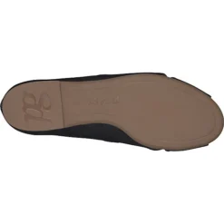 Paul Green Peeptoe-Ballerinas - Schwarz -Paul Green 17216639 05