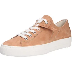 Paul Green Damen Sportiver Schnürschuh/Sneaker Sneakers Low - Braun