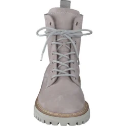 Paul Green Grained Nubuk Pearl Schnürstiefeletten -Paul Green 20206673 03