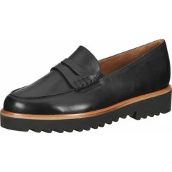 Paul Green Damenschuhe 2694 Klassische Slipper - Schwarz