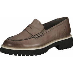 Paul Green Slipper Klassische Slipper - Rot/braun