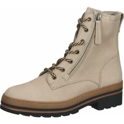 Paul Green Stiefelette Schnürstiefeletten - Champagner