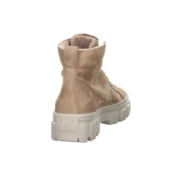 Paul Green Damen Stiefeletten Schuhe Schnürboots Elegant Freizeit Glattleder Uni Schnürstiefeletten - Hellbraun -Paul Green 21404165 09