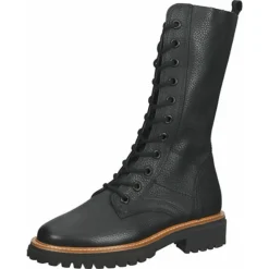 Paul Green Schnürstiefeletten - Schwarz