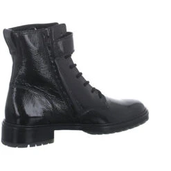 Paul Green Schnürstiefelette Lackleder Uni Schnürstiefel - Schwarz 7 Paul Green Schnürstiefelette Lackleder Uni Schnürstiefel - Schwarz -Paul Green 21623122 08