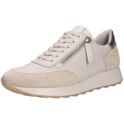 Paul Green Damen Sportiver Schnürschuh/Sneaker Sneakers Low - Beige