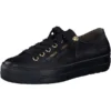 Paul Green Sneaker Wedge-Sneakers - Schwarz/gold