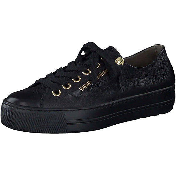 Sneaker Wedge-Sneakers - schwarz/gold Paul Green Sneaker Wedge-Sneakers - Schwarz/gold -Paul Green 25809827 01
