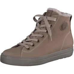 Paul Green Sneaker Sneakers High - Hellbraun