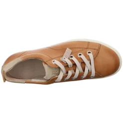 Paul Green Damen Schnürhalbschuhe Schnürschuh Freizeit Sport Schuhe Lederkombination Uni Schnürschuhe - Blau -Paul Green 29754907 08