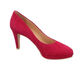 Paul Green Pumps Veloursleder Uni Klassische Pumps - Pink -Paul Green 30137600 06