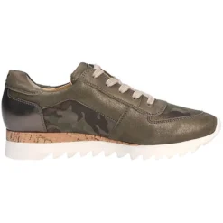 Paul Green Sportiver Schnürschuh/Sneaker Sneakers Low - Grün -Paul Green 8581499 05